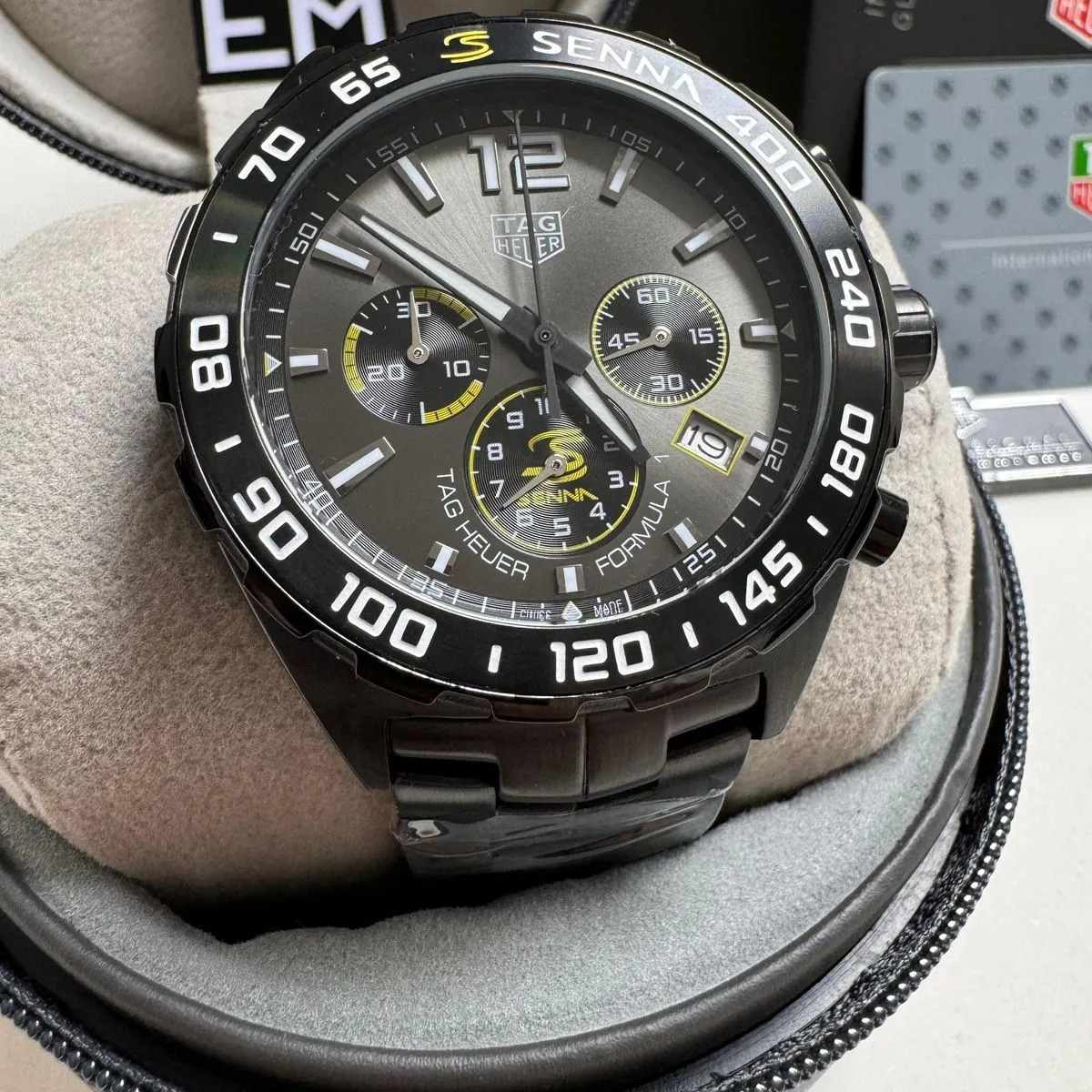 TAG Heuer Formula 1 Senna Chronograph Black Grey