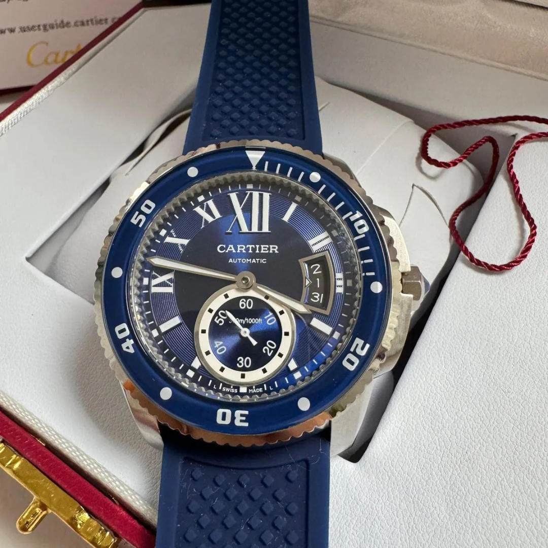 Cartier Ronde Bleu Diver Blue