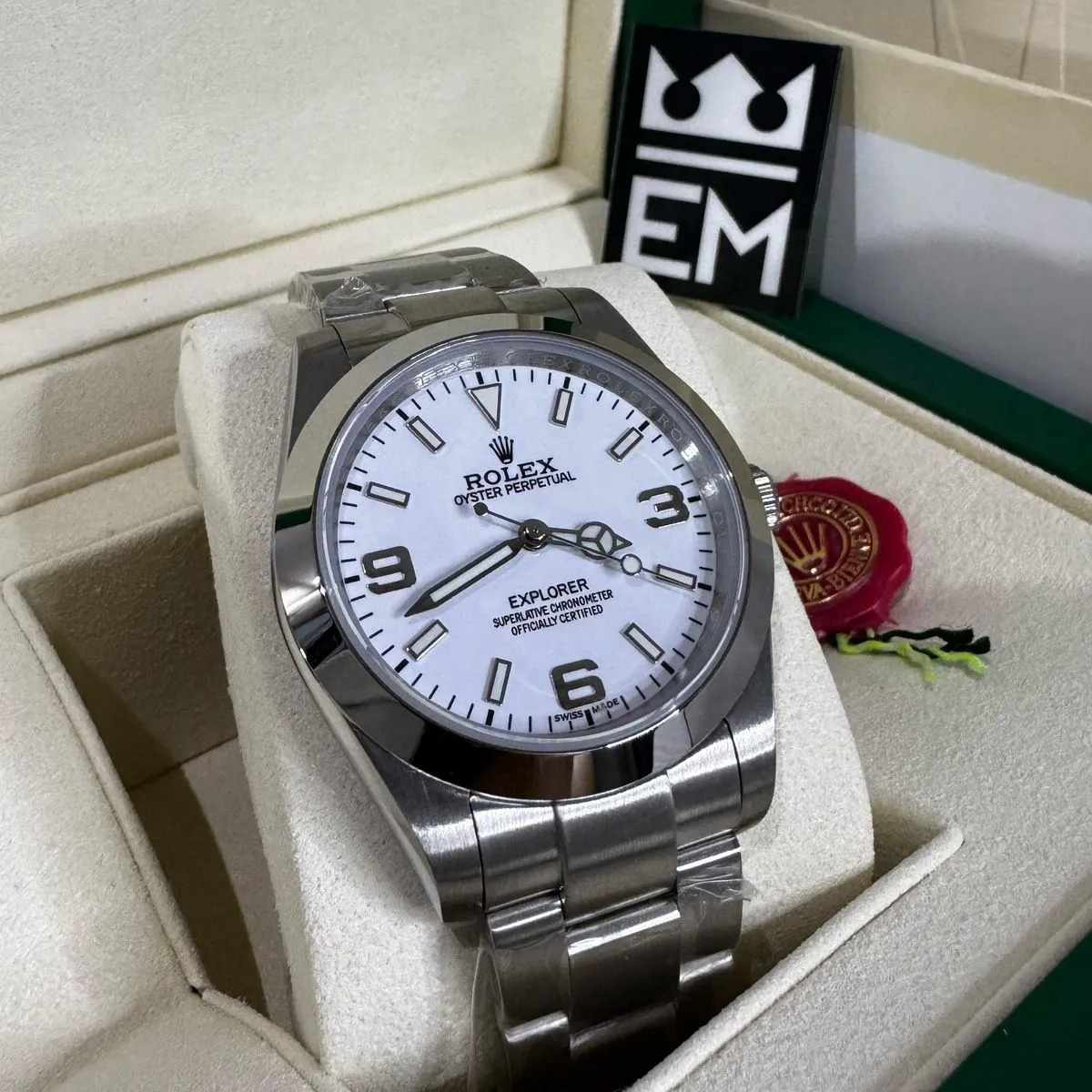 Rolex Explorer – White Dial