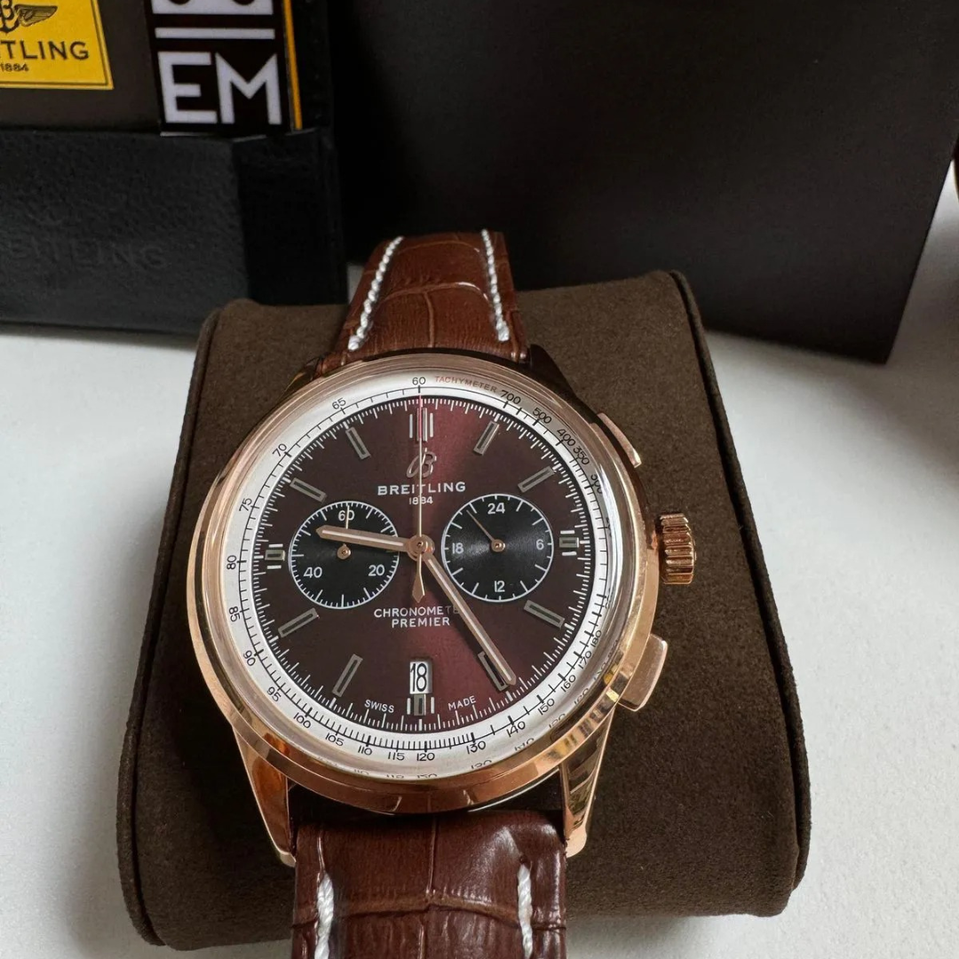 Breitling Premier B01 Chronometer Brown