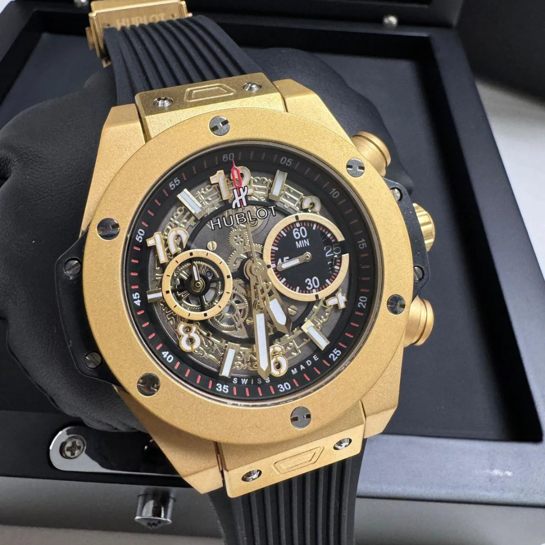 Big Bang Unico Gold Skeleton