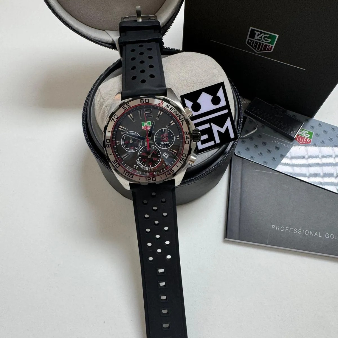 TAG Heuer Formula 1 Senna Edition – Black/Red | Sports Band