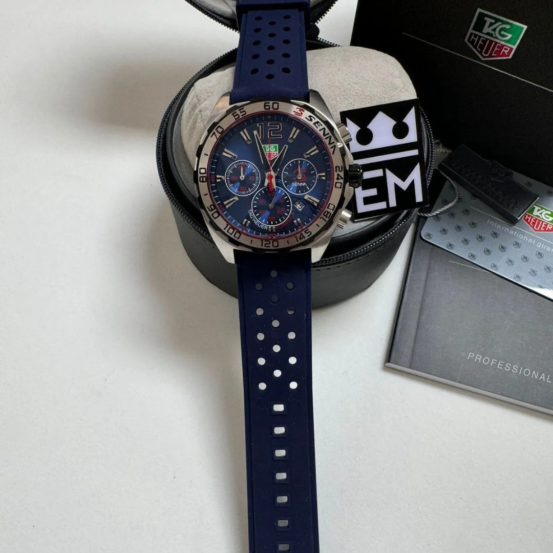 TAG Heuer Formula 1 Senna Edition – Blue/Red | Sports bracelet