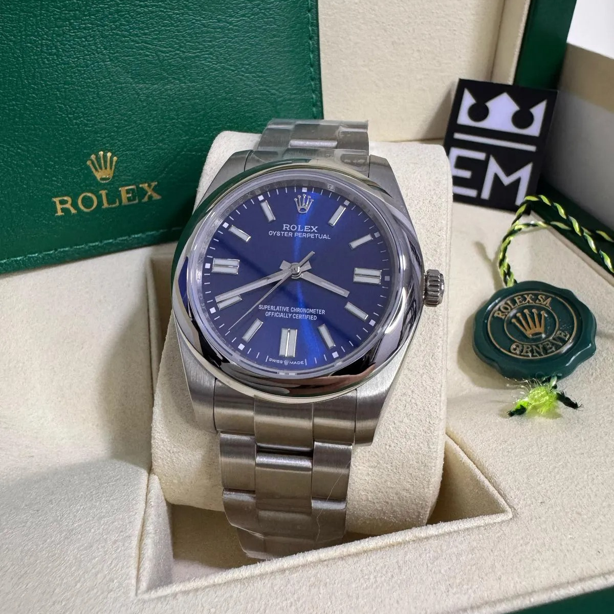 Rolex Oyster Perpetual 36 – Blue Dial