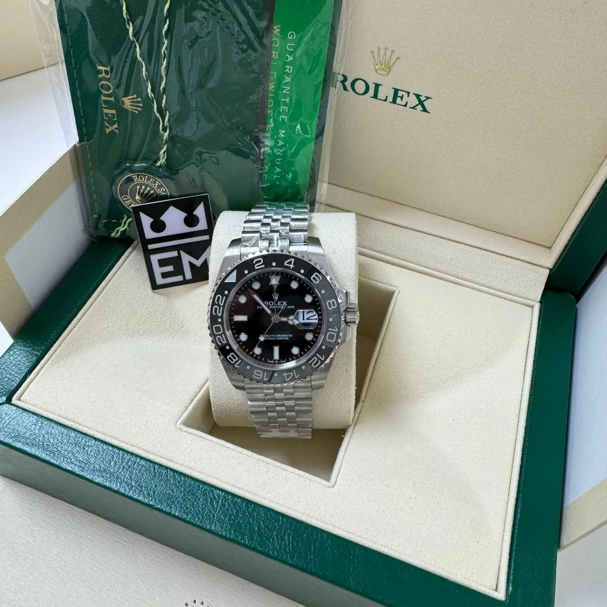 Rolex GMT-Master II 116710 LN – Black Ceramic – 904L Stainless Steel