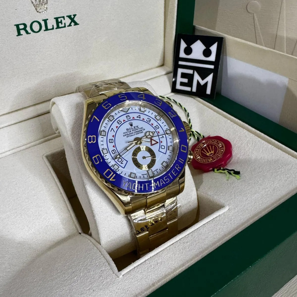 Rolex Yacht-Master II – Blue Dial / Blue Bezel