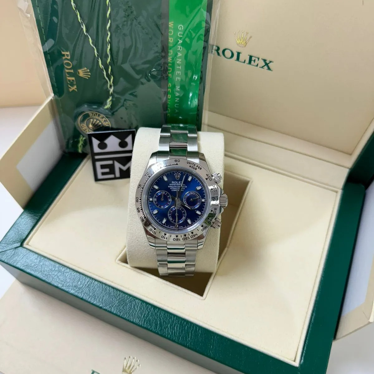 Rolex Daytona 126509 – Platinum Edition – Blue Dial