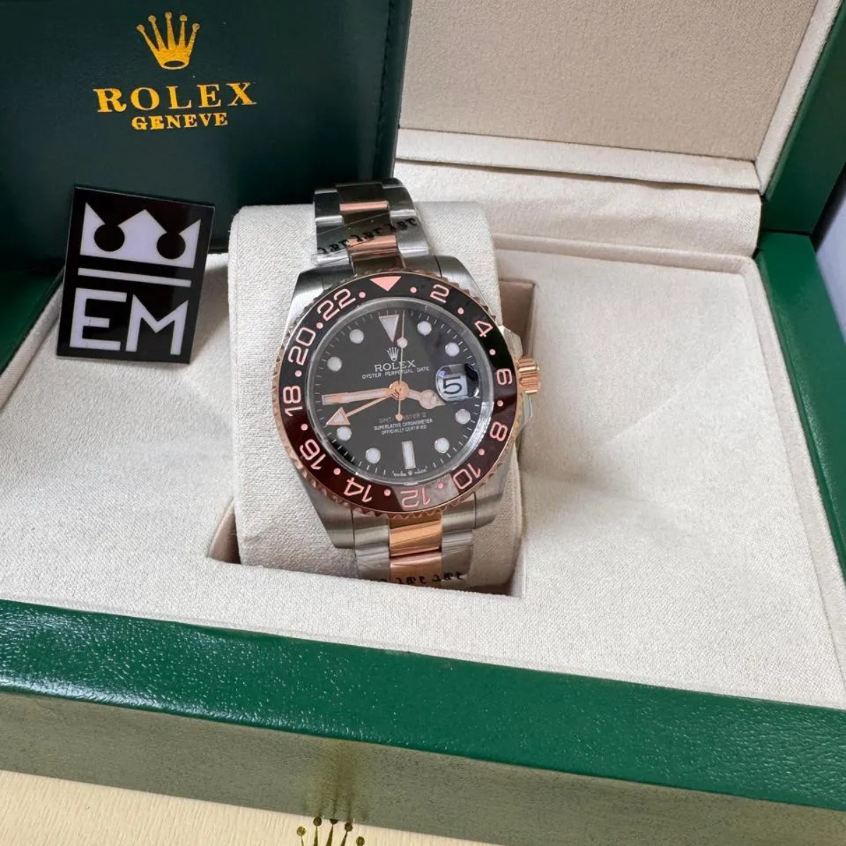 Rolex GMT-Master II – Black/Brown Dial