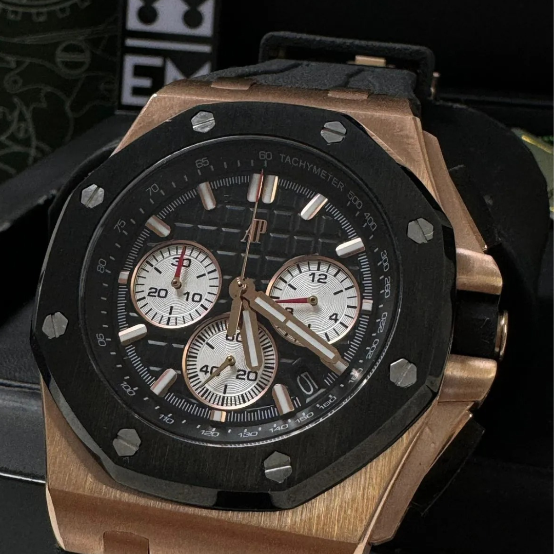 Audemars Piguet Royal Oak Offshore Chronograph Rose Gold/Black – 44 mm