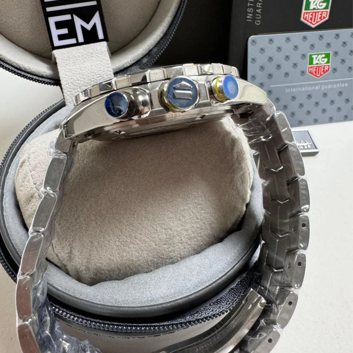 Tag Heuer Formula 1 Senna Chronograph Stainless Steel Black/Yellow – 44mm