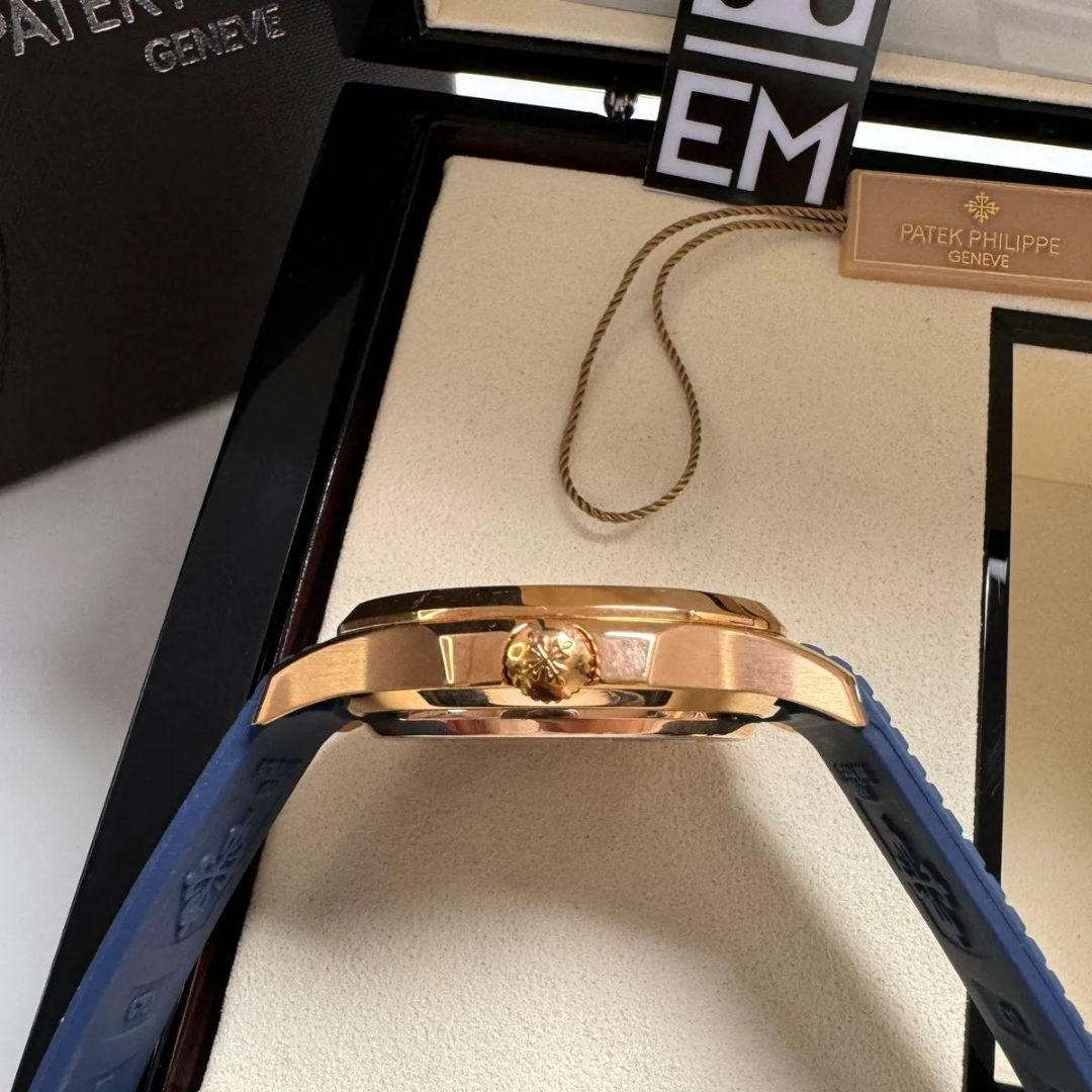 Patek Philippe Aquanaut Automatic Blue Rose Gold