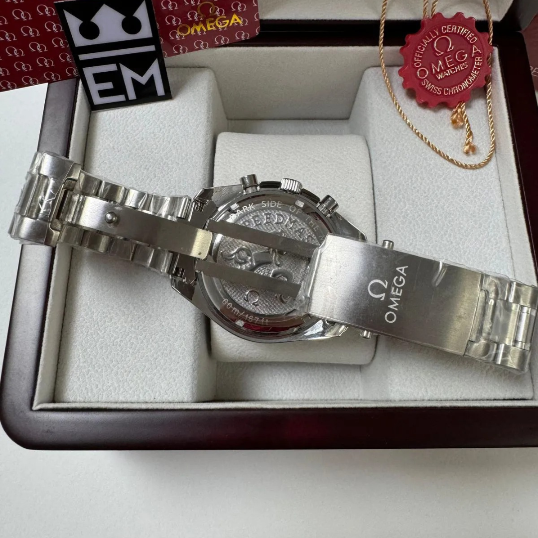 Omega Speedmaster Moonwatch Black – Stainless Steel Bracelet | Chronograph