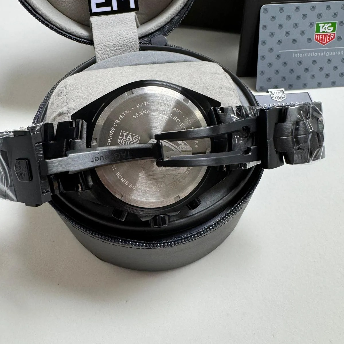 TAG Heuer Formula 1 Senna Chronograph Black Grey