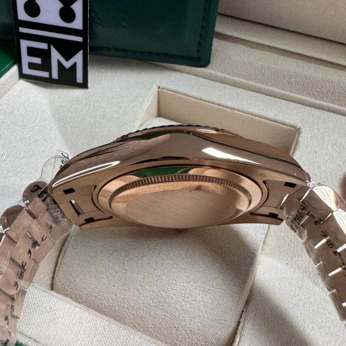 Rolex Day-Date 40 – Green Dial with Roman Numerals