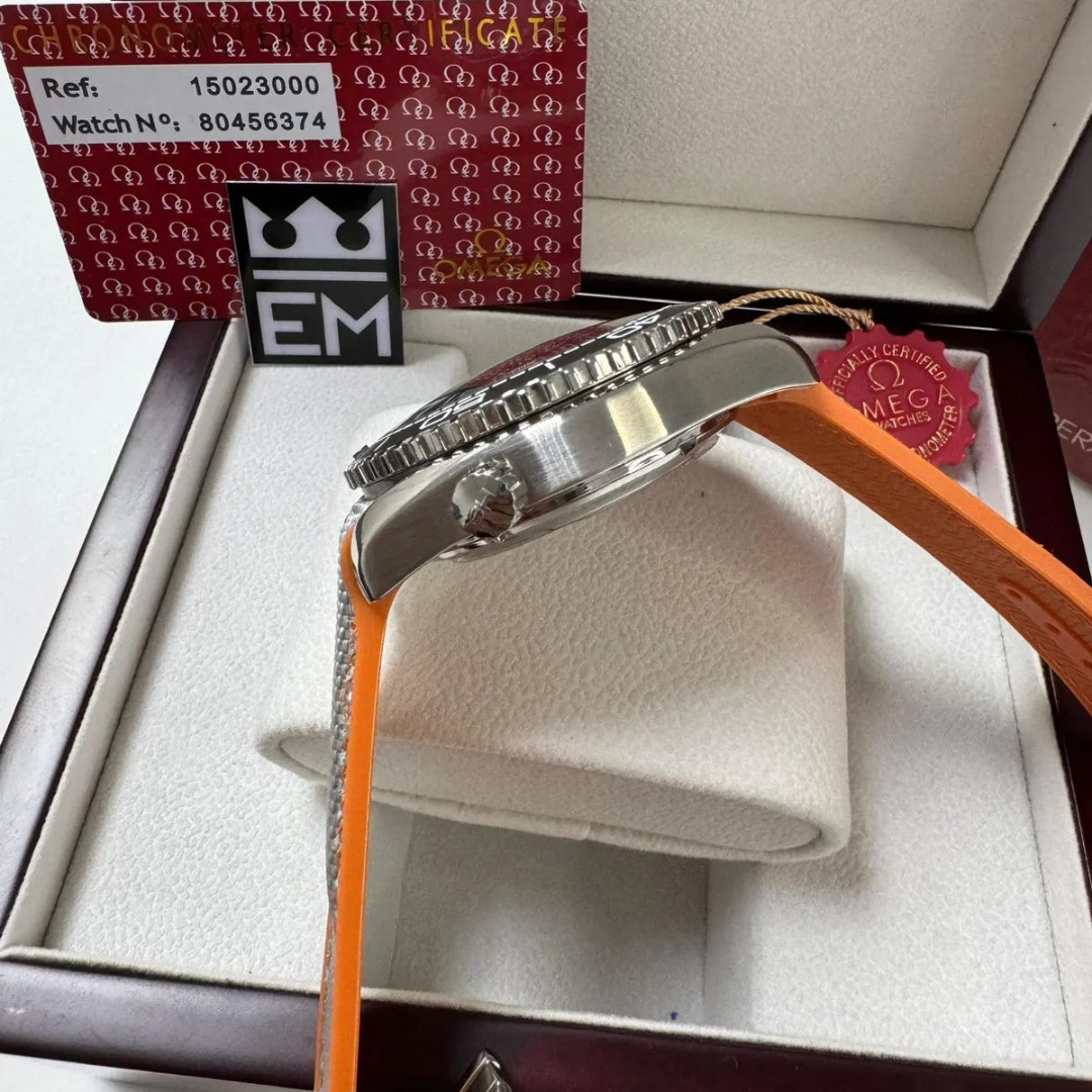 Omega Seamaster Planet Ocean Chronograph – Gray/Orange | Co-Axial Master Chronometer 600M