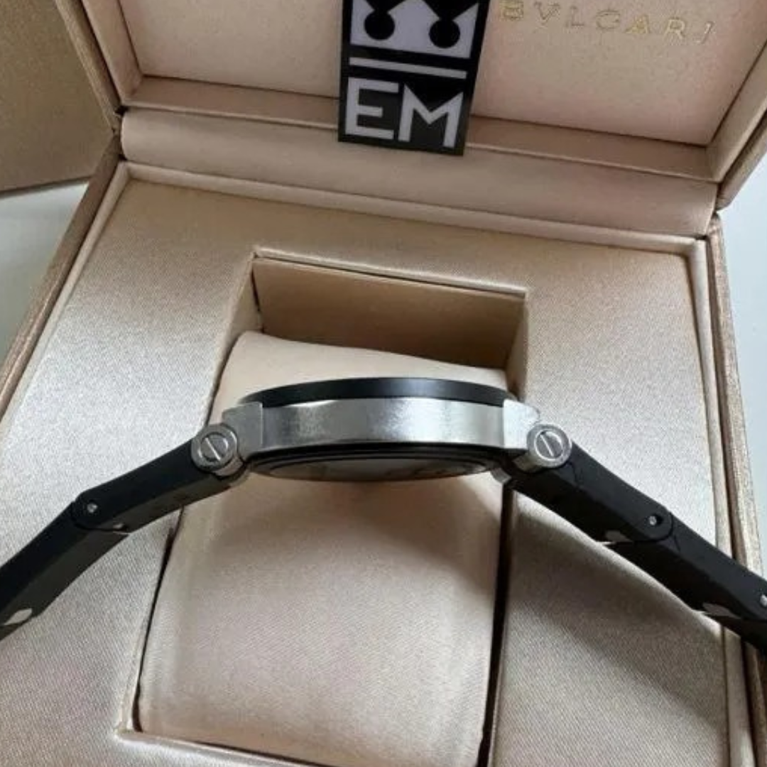 Bvlgari Aluminium Chronograph Black