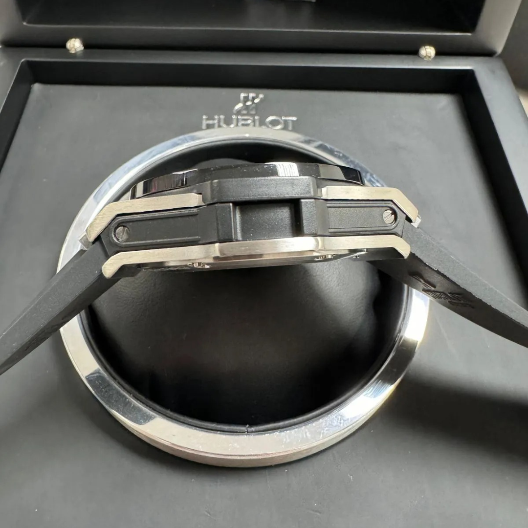 Big Bang Unico Black Silver Skeleton