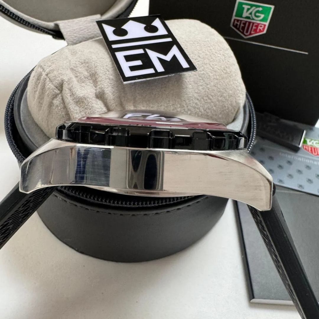 TAG Heuer Formula 1 Senna Edition – Silver/Black | Sports Band