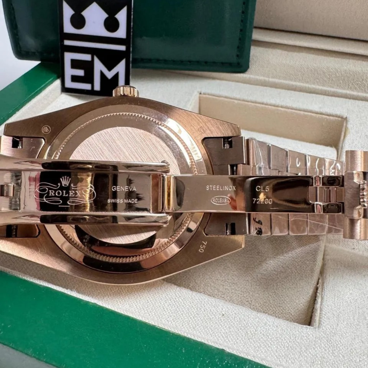 Rolex Day-Date 40 – Green Dial with Roman Numerals