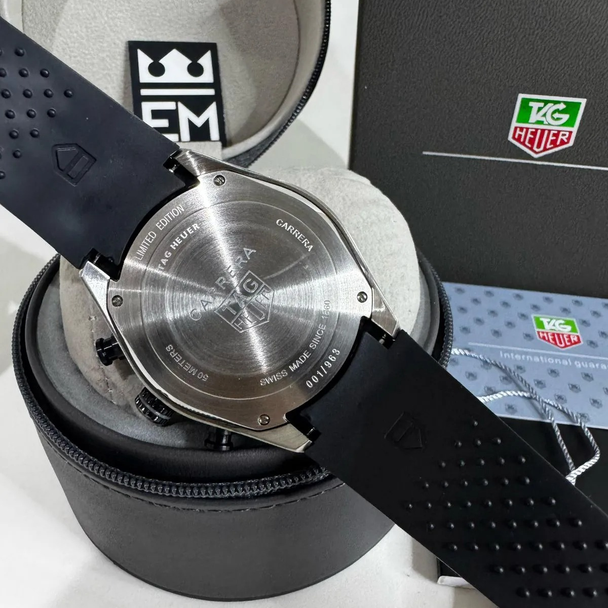 TAG Heuer Carrera Skeleton Tourbillon – Black