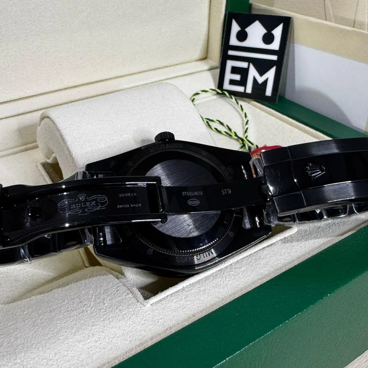 Rolex Milgauss – Black Dial – Black Coated