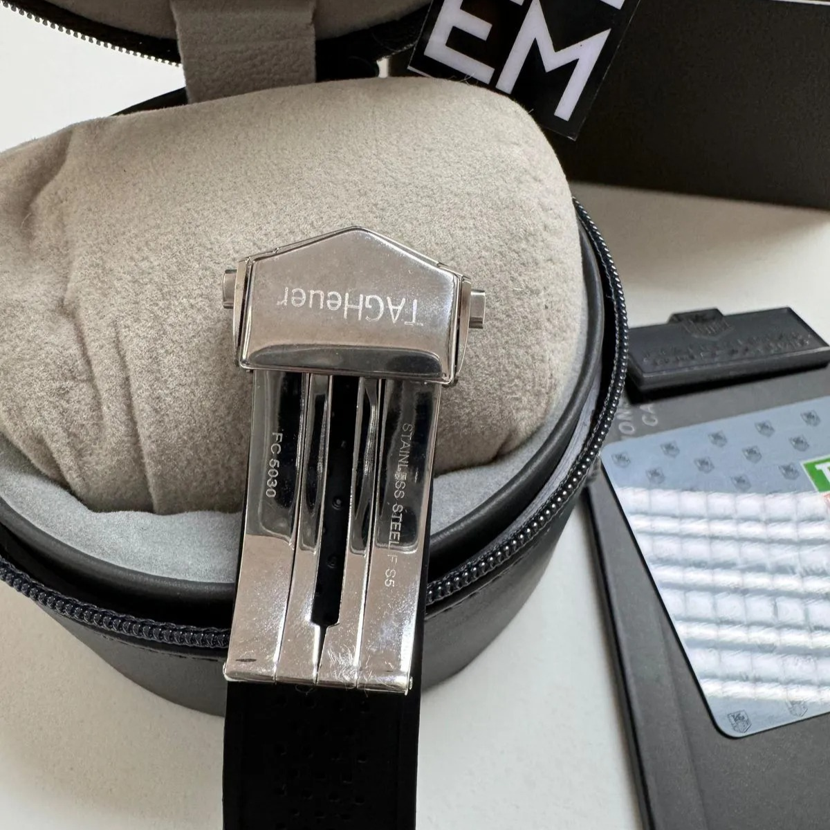 TAG Heuer Carrera Pendulum – Black & Stainless Steel