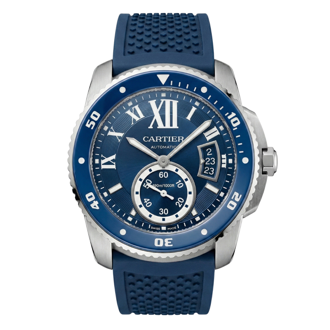 Cartier Ronde Bleu Diver Blue