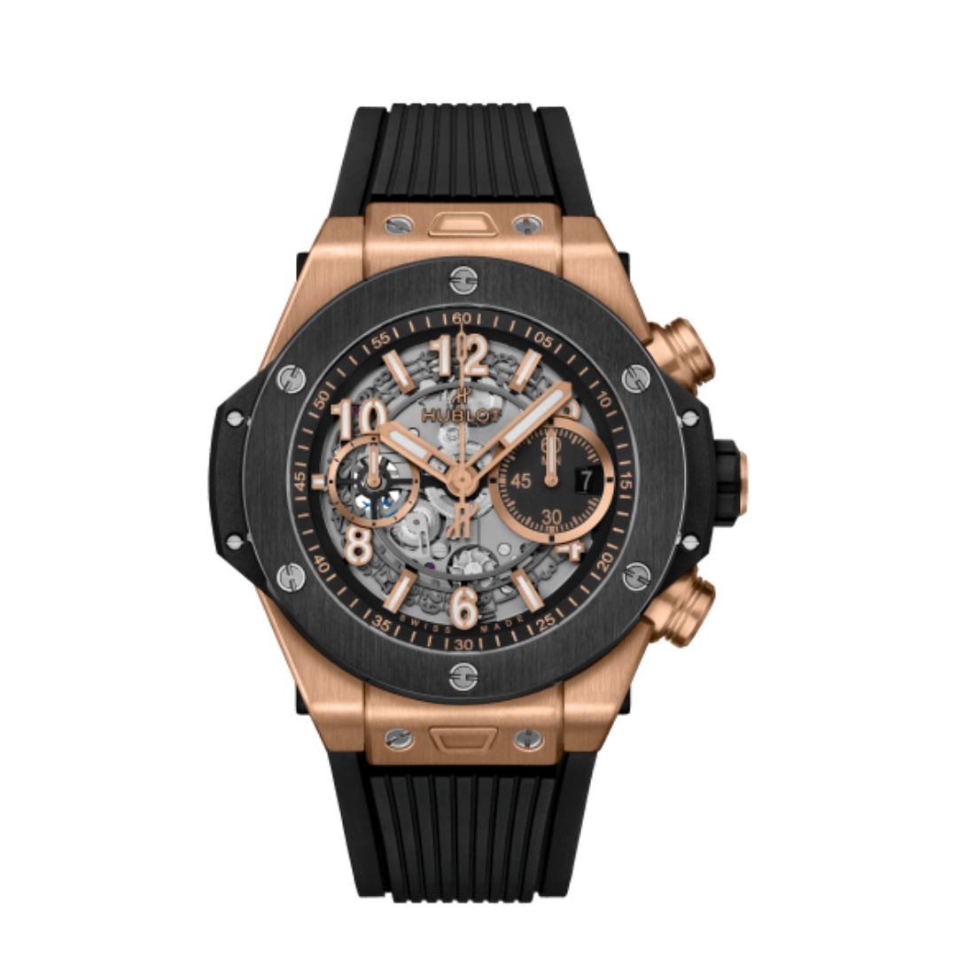 Hublot Big Bang Unico Rose / Skeleton Dial