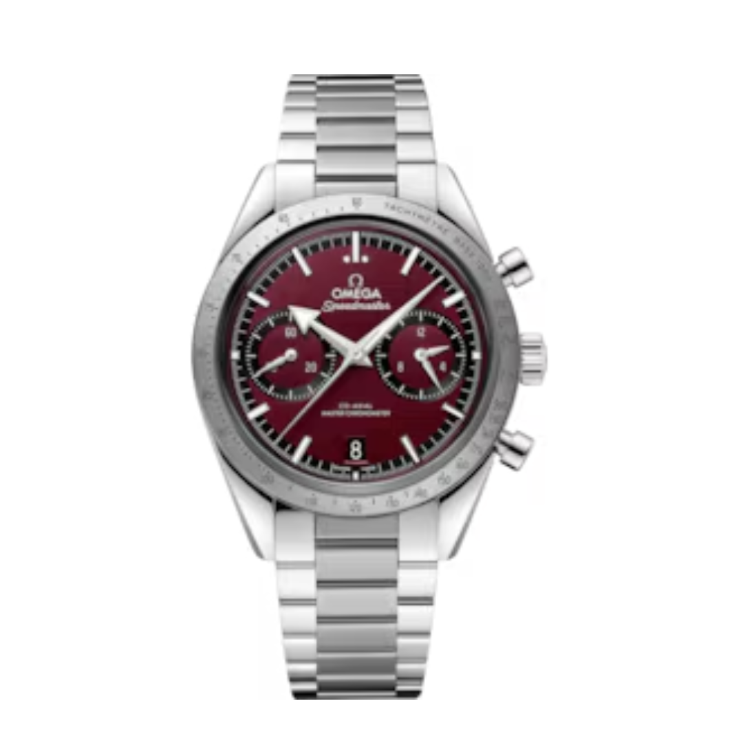Omega Speedmaster Red Wine Steel