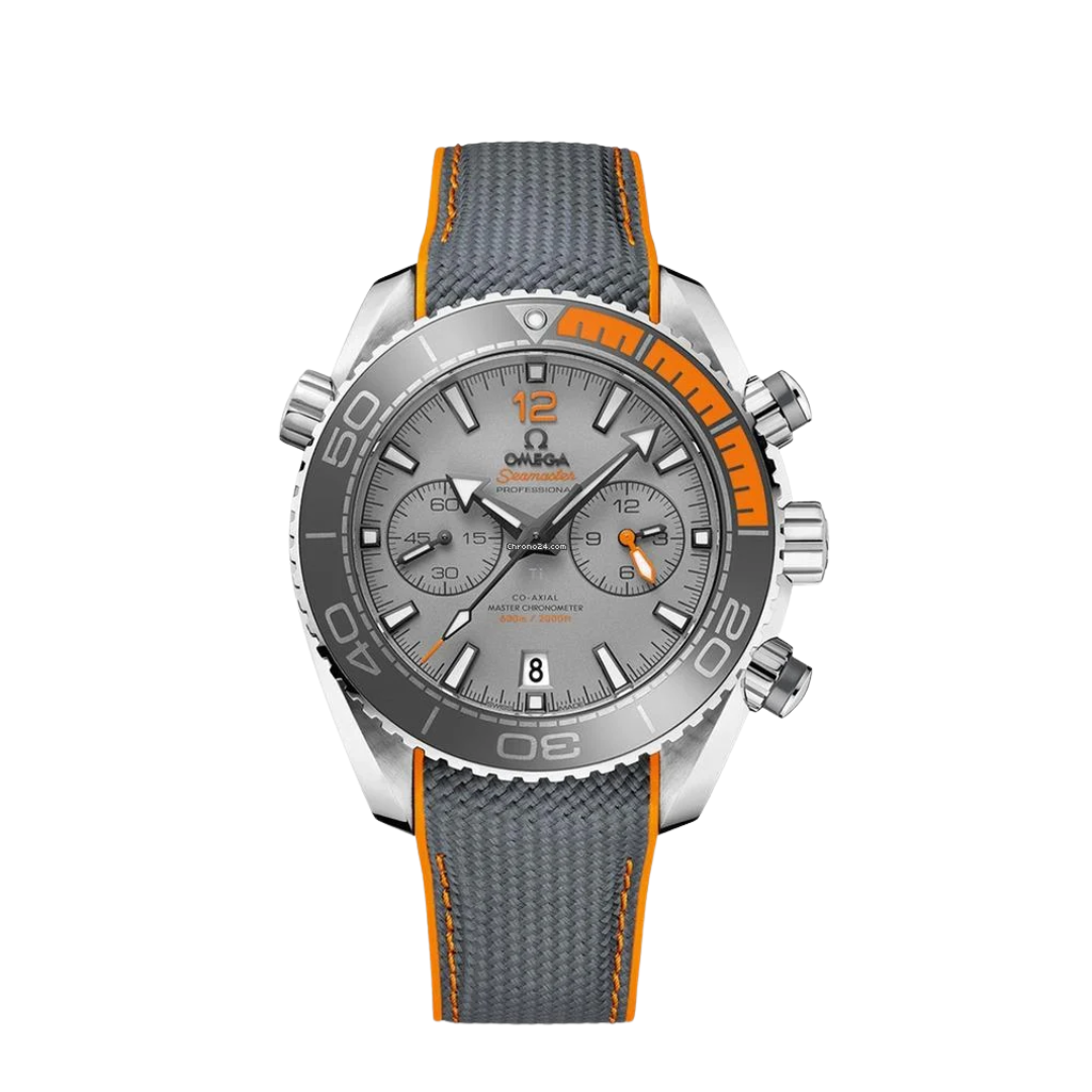 Omega Seamaster Planet Ocean Chronograph – Gray/Orange | Co-Axial Master Chronometer 600M