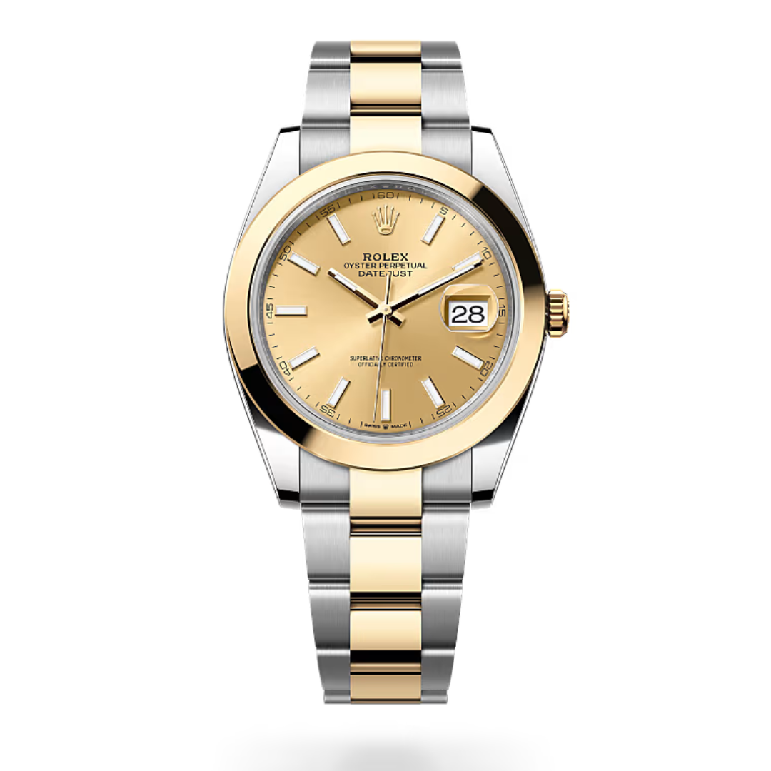 Rolex Datejust 41 – Champagner Zifferblatt – Rolesor