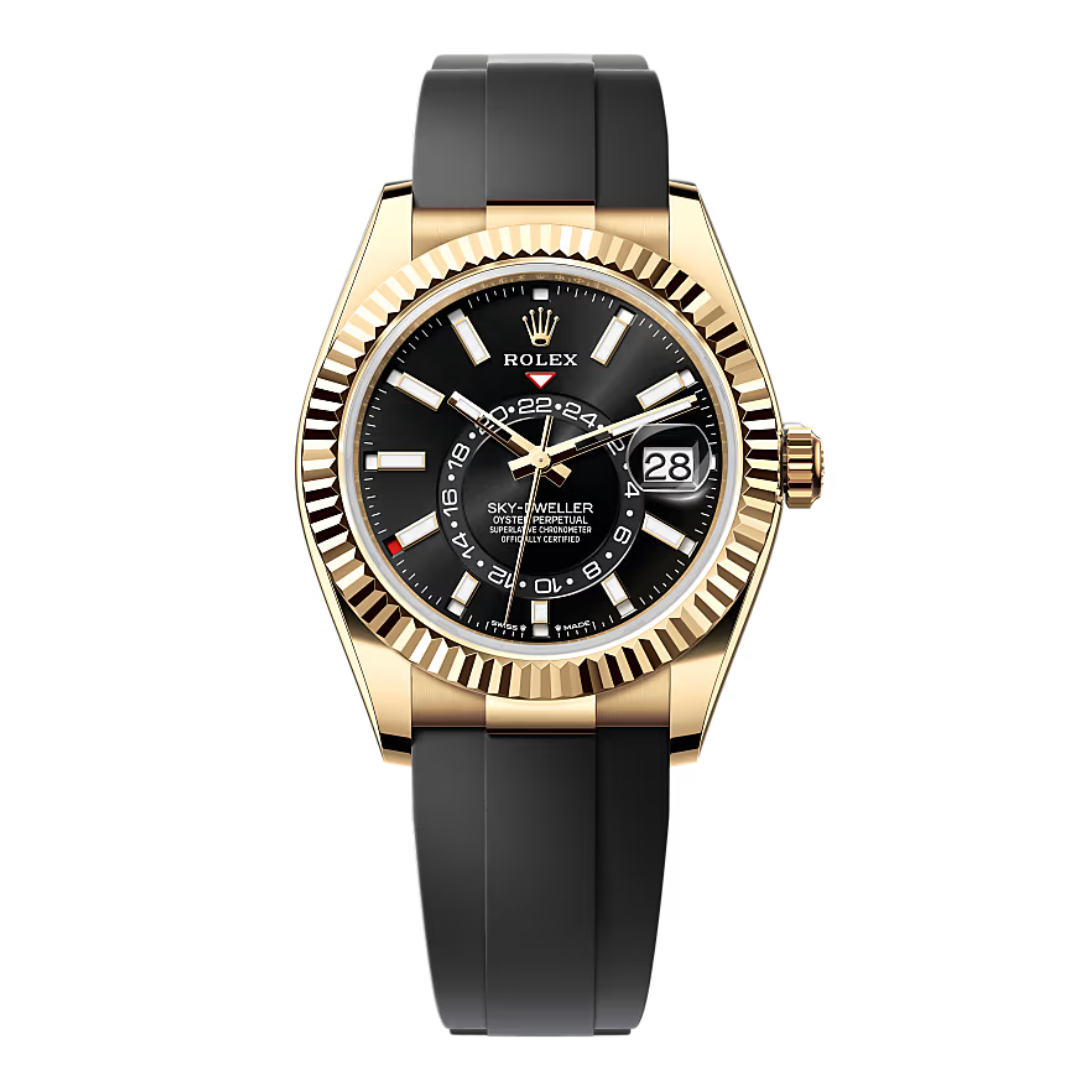 Rolex Sky-Dweller 42 – Black Dial – Oysterflex