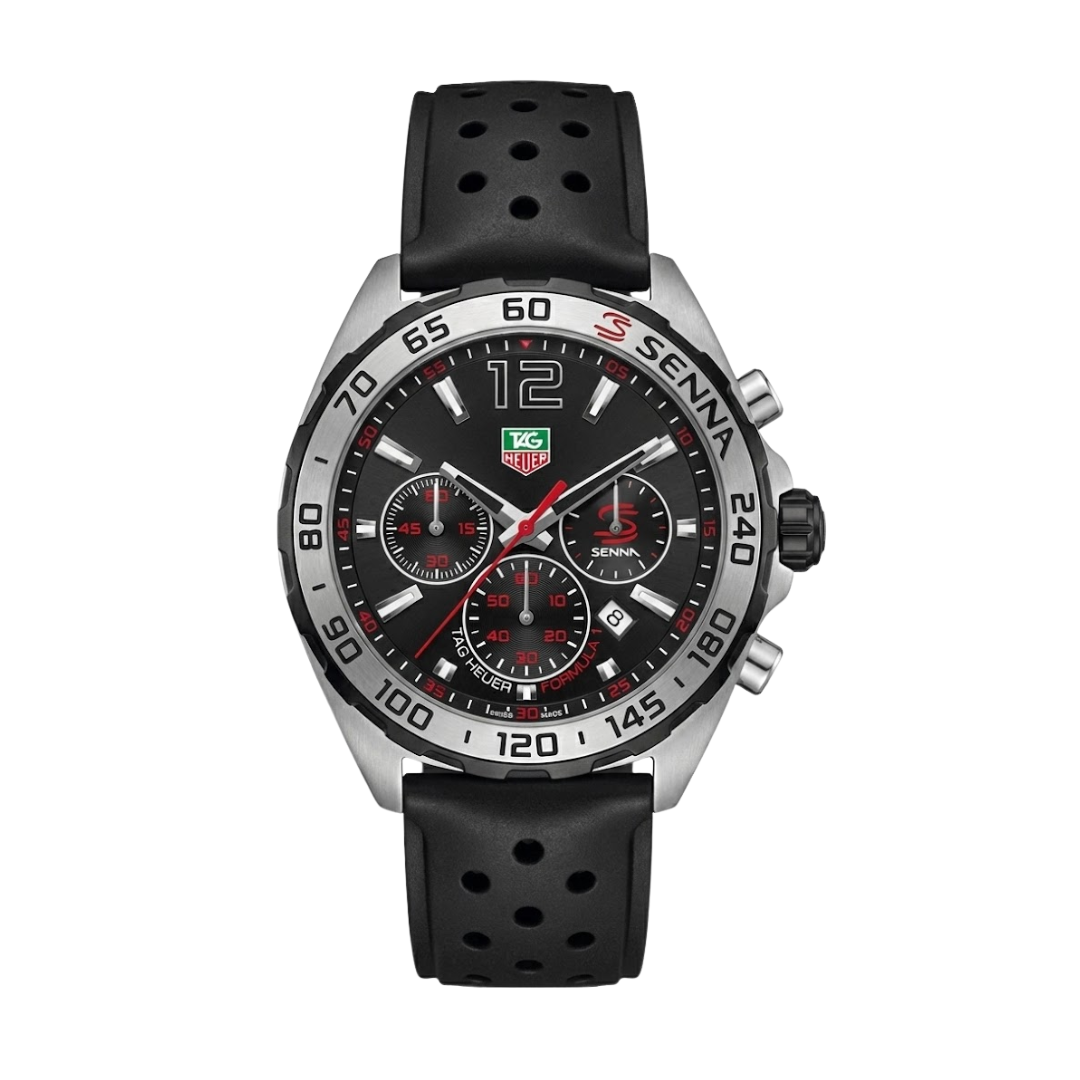TAG Heuer Formula 1 Senna Edition – Black/Red | Sports Band