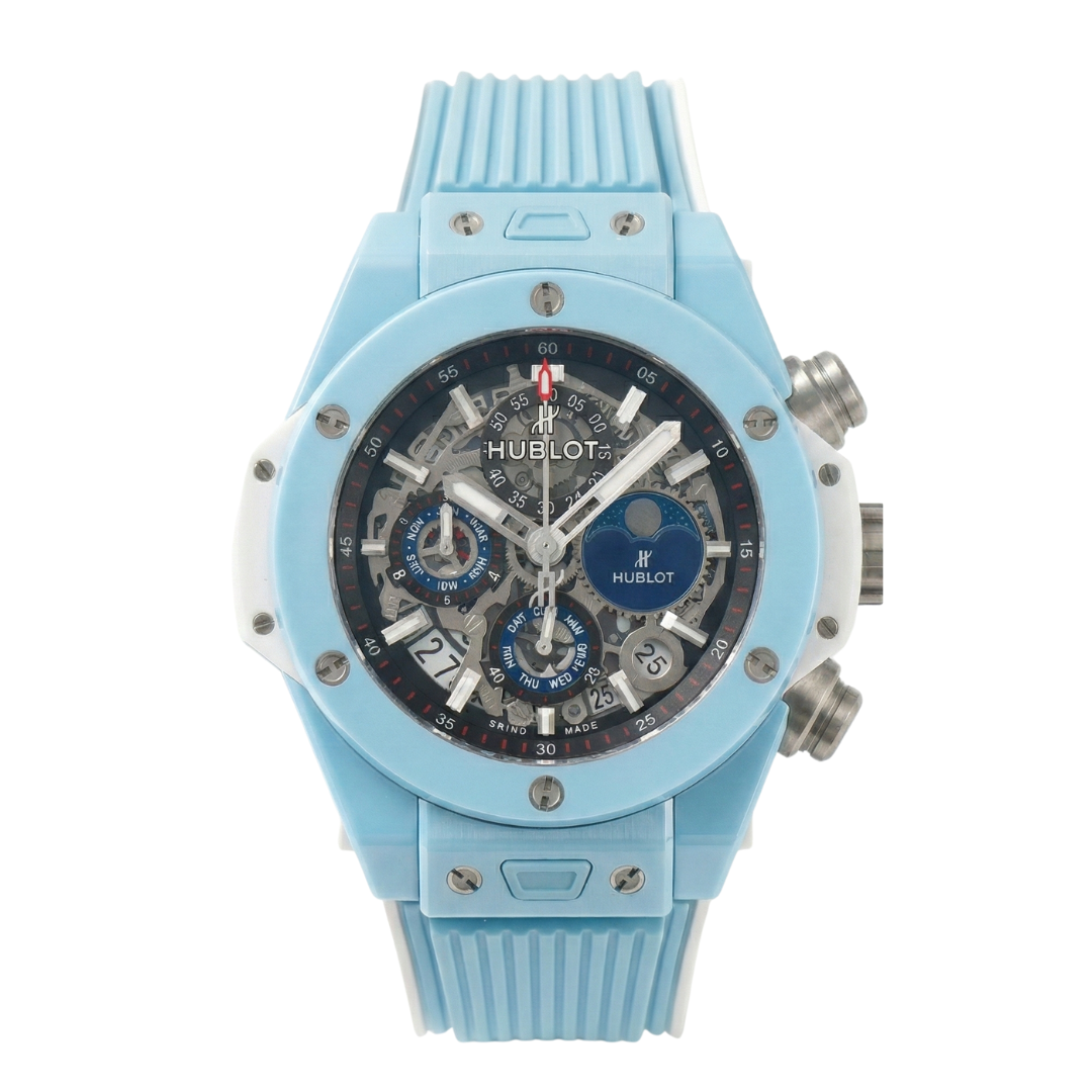 Hublot Big Bang Himmelblaues Skelett