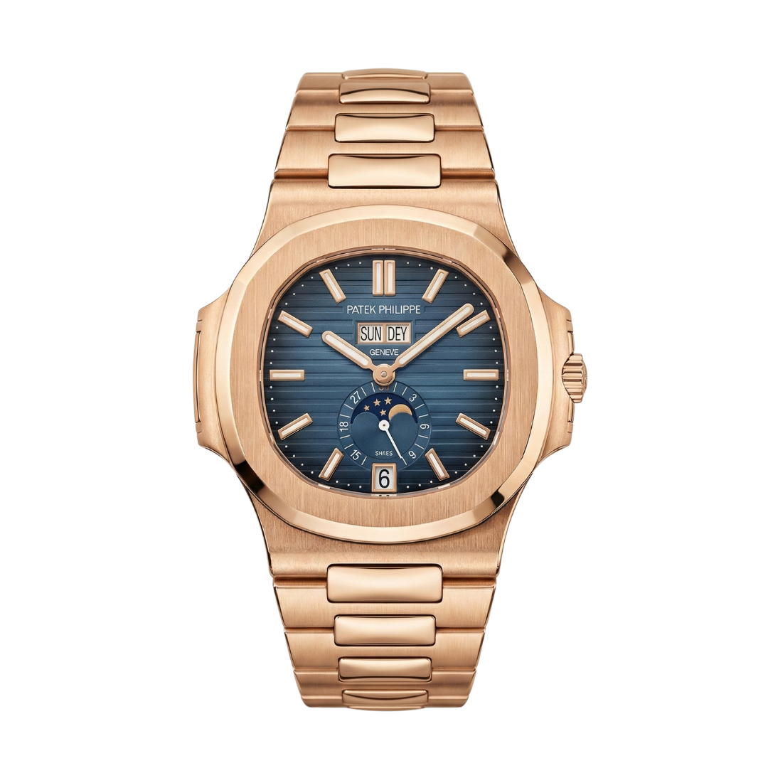Patek Philippe Nautilus Rose Gold – Automatic with Full Calendar