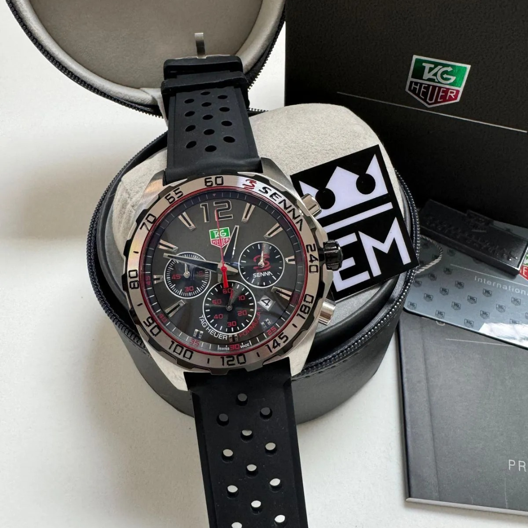 TAG Heuer Formula 1 Senna Edition – Black/Red | Sports Band