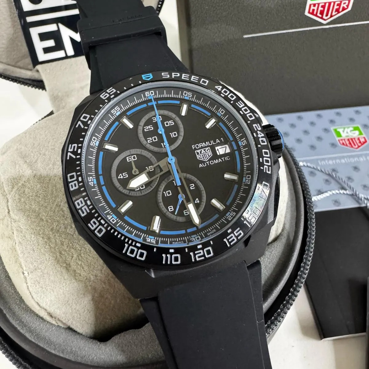 TAG Heuer Formula 1 Automatic Chronograph – Black Blue