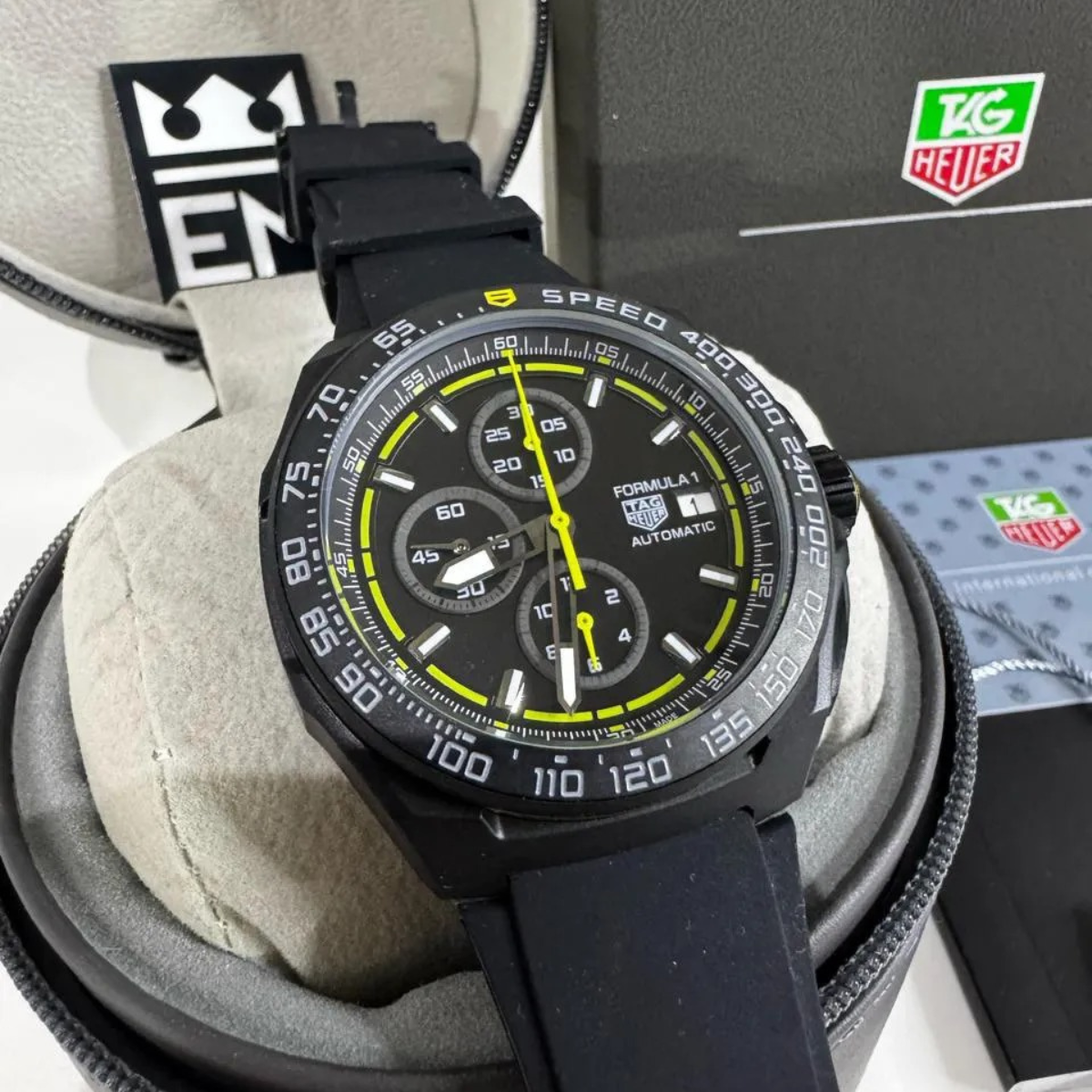 TAG Heuer Formula 1 Automatic Chronograph – Black Yellow