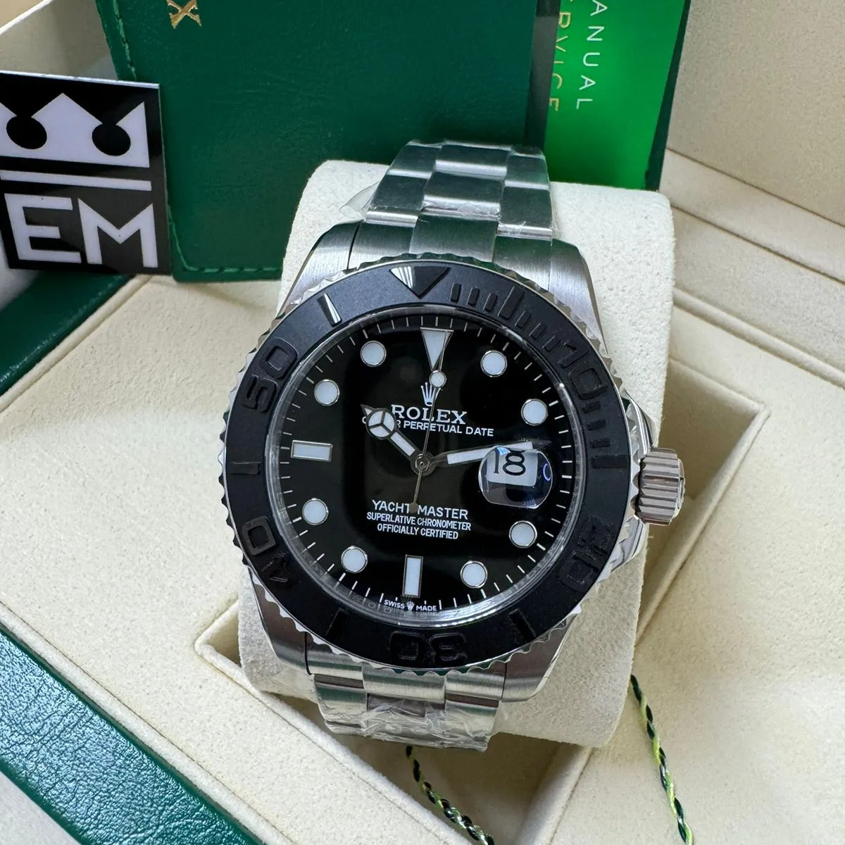 Rolex Yacht-Master 42 – Titanium – Black Dial