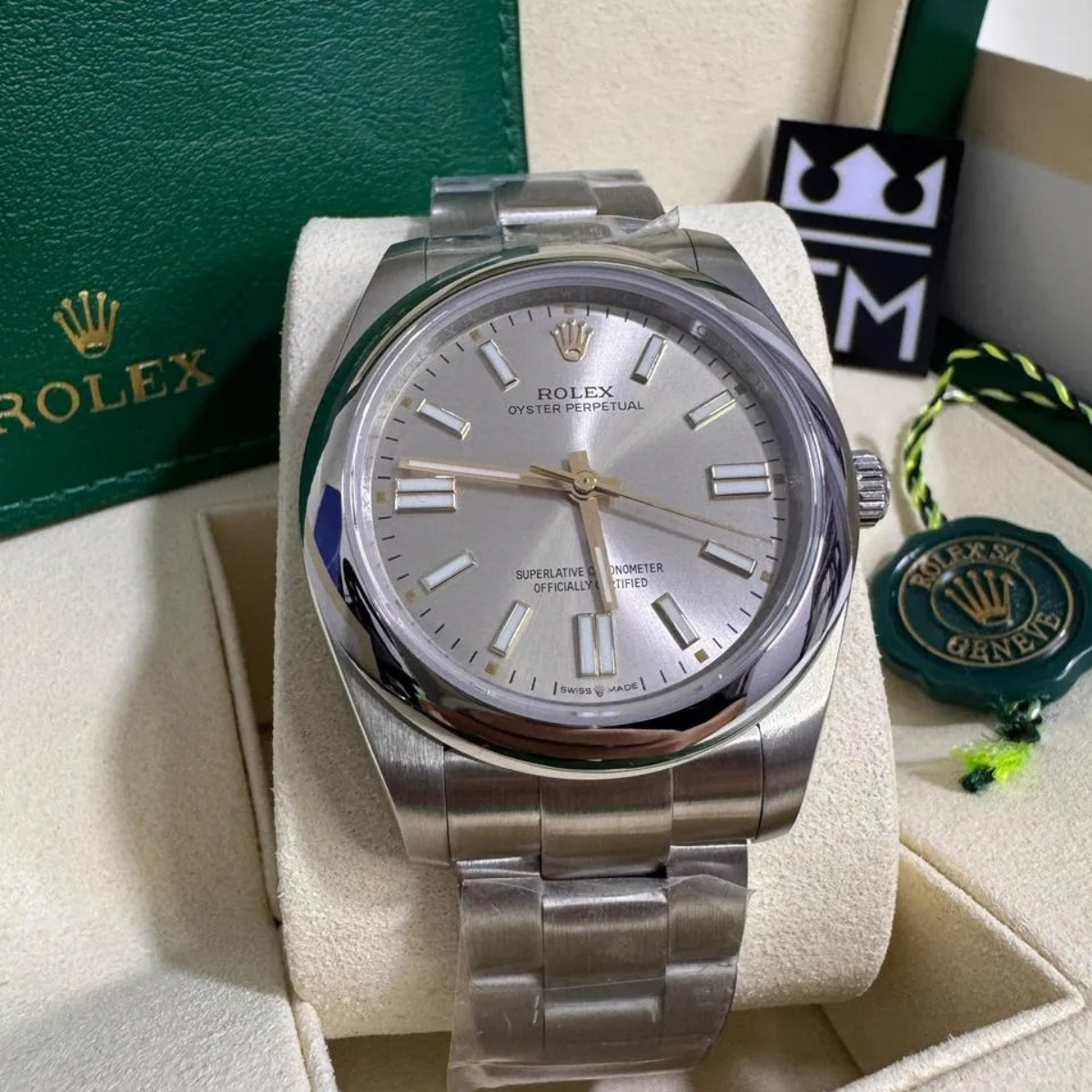 Rolex Oyster Perpetual 36 – Silver Dial