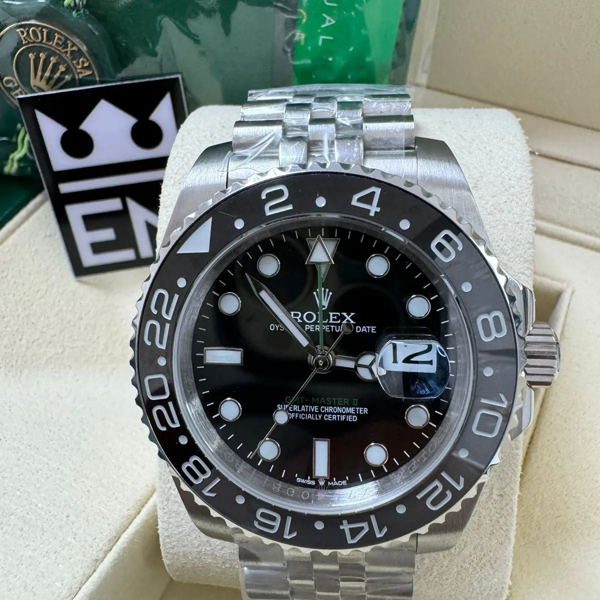 Rolex GMT-Master II 116710 LN – Black Ceramic – 904L Stainless Steel