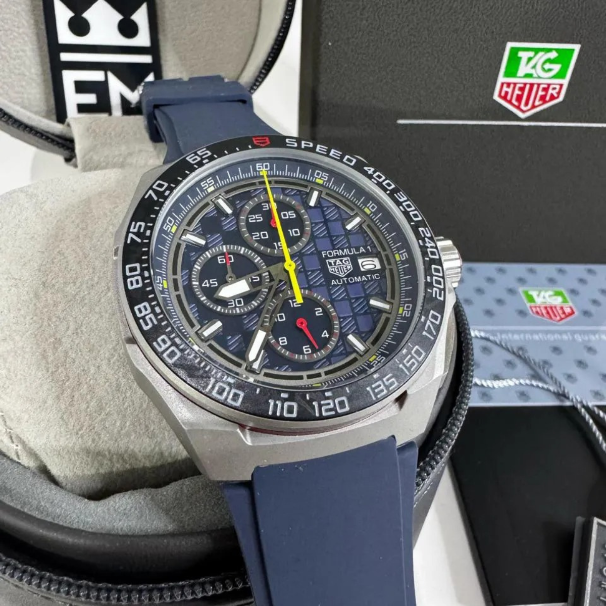 TAG Heuer Formula 1 Automatic Chronograph – Blue Titanium
