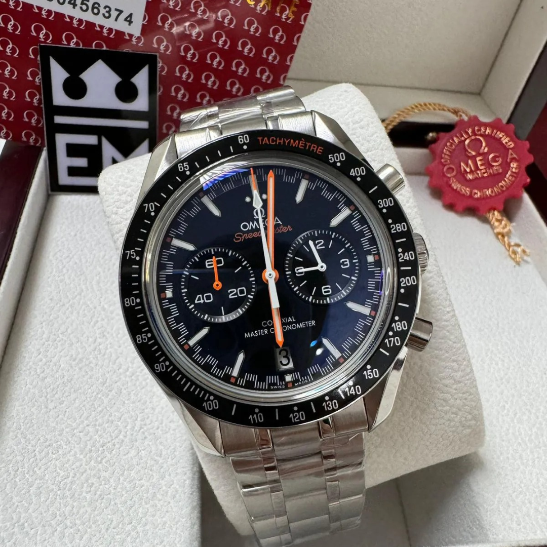 Omega Speedmaster 'Co-Axial Master Chronometer' – Black Dial | Stainless Steel Bracelet