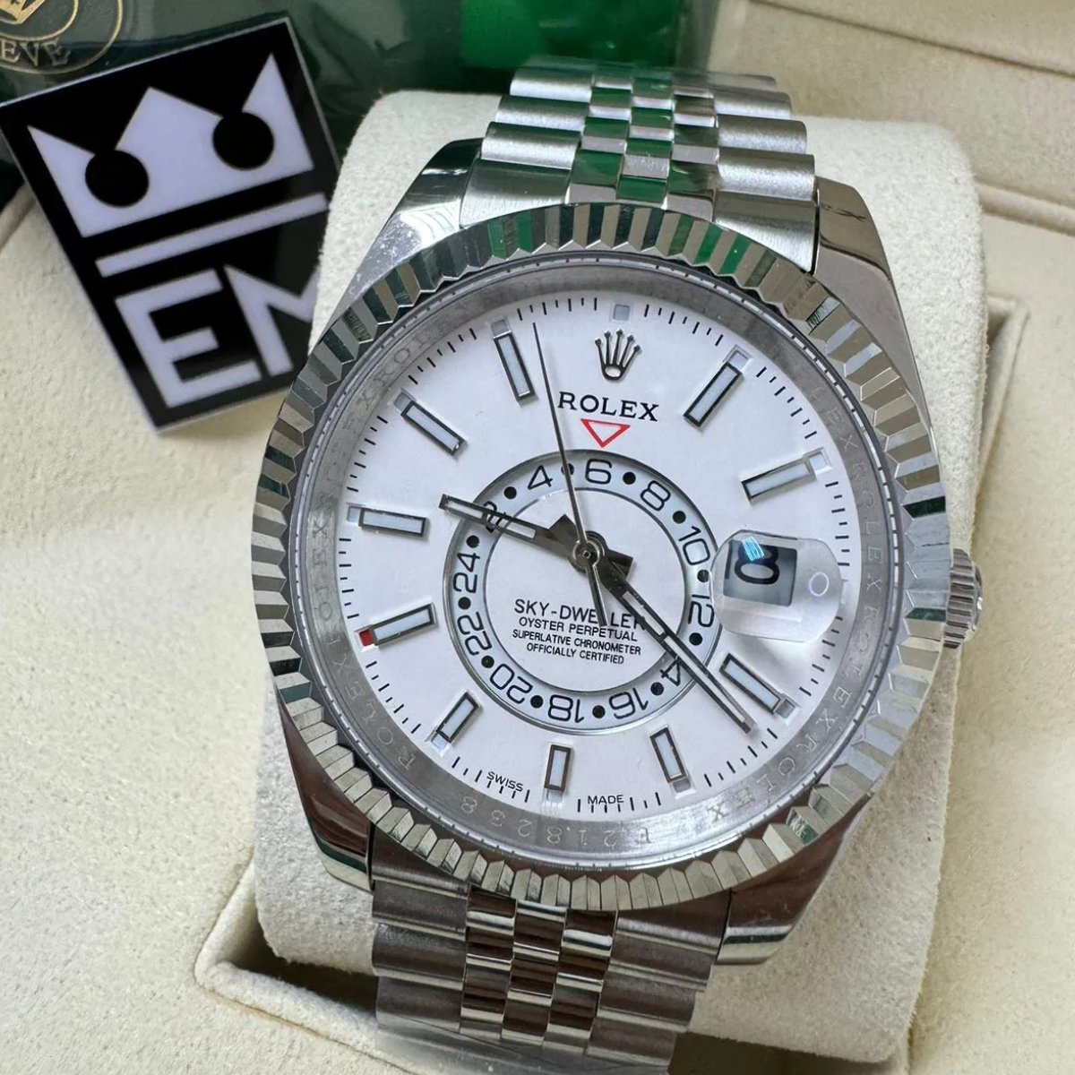 Rolex Sky-Dweller – White Dial
