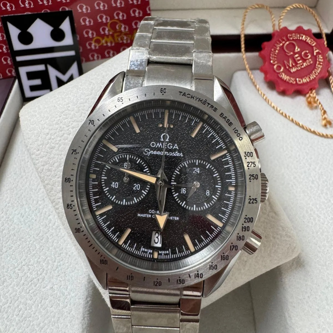 Omega Speedmaster Dark Vintage Steel