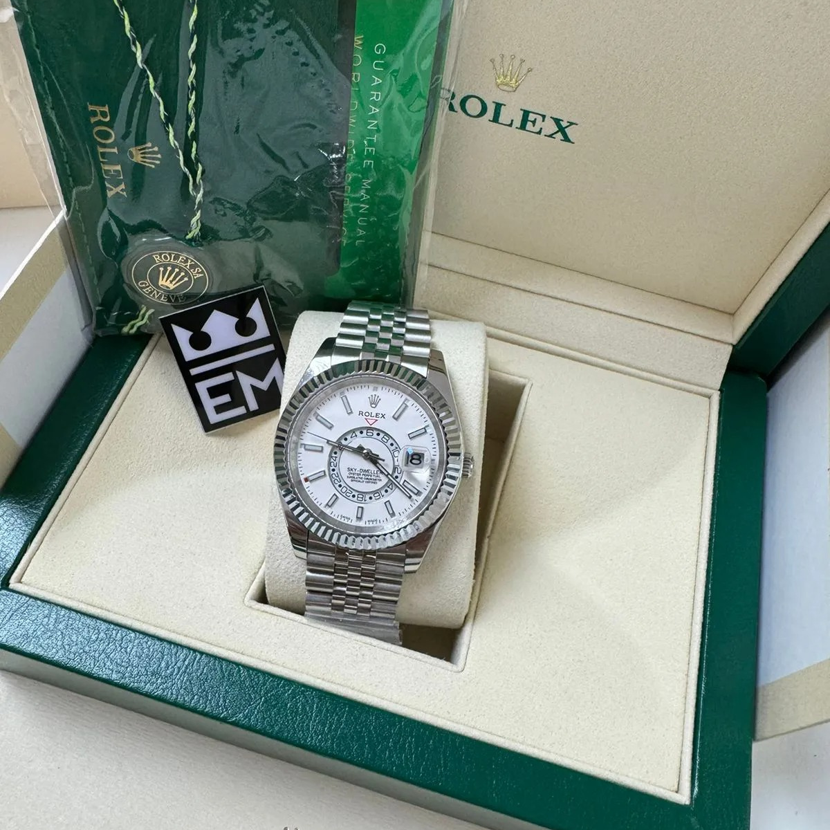 Rolex Sky-Dweller – White Dial
