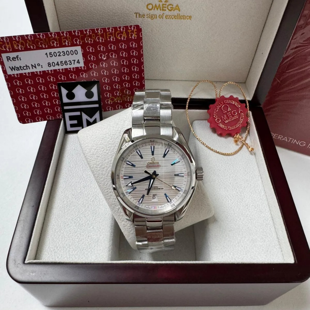 Omega Seamaster Aqua Terra Silver