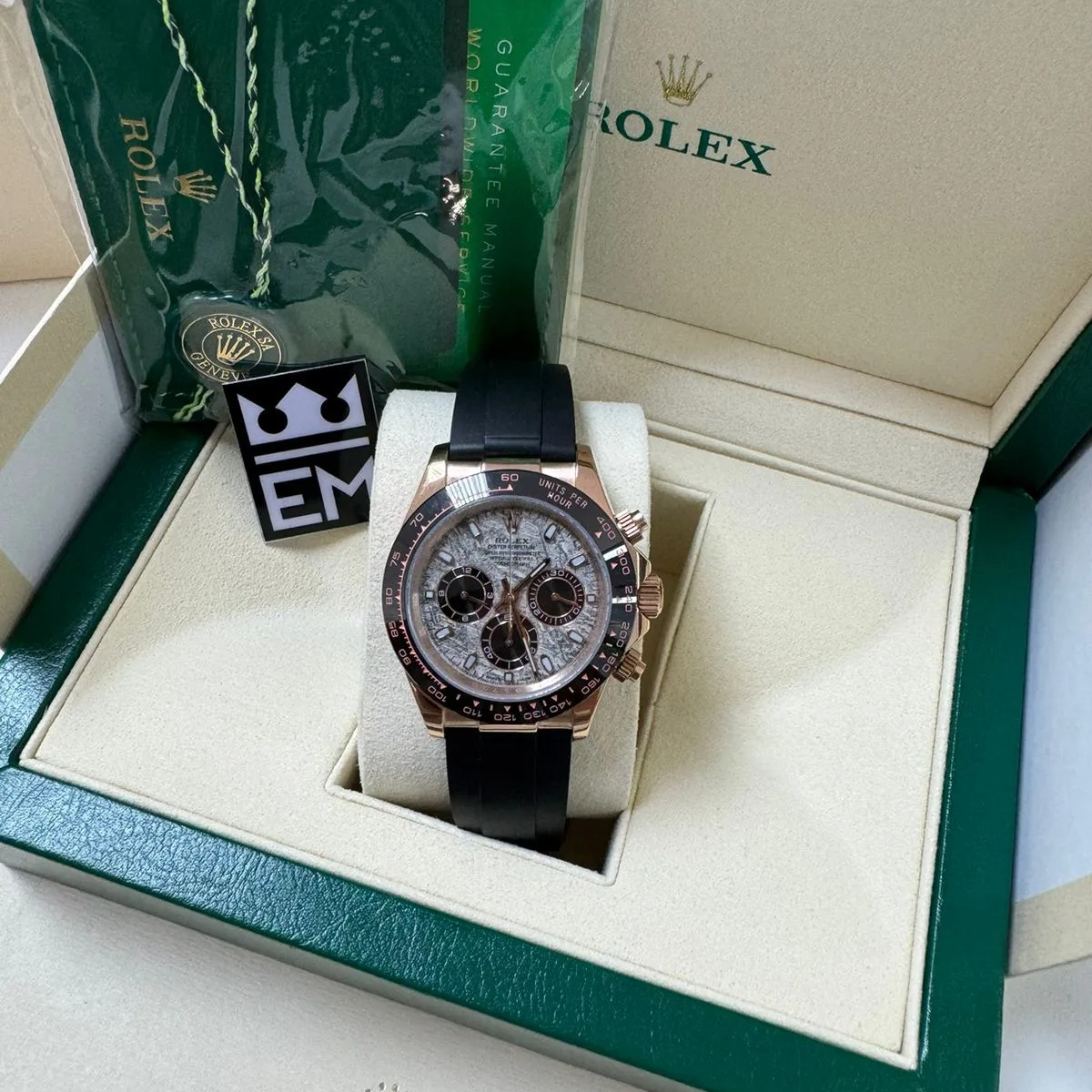 Rolex Daytona – Meteorite Dial – Oysterflex