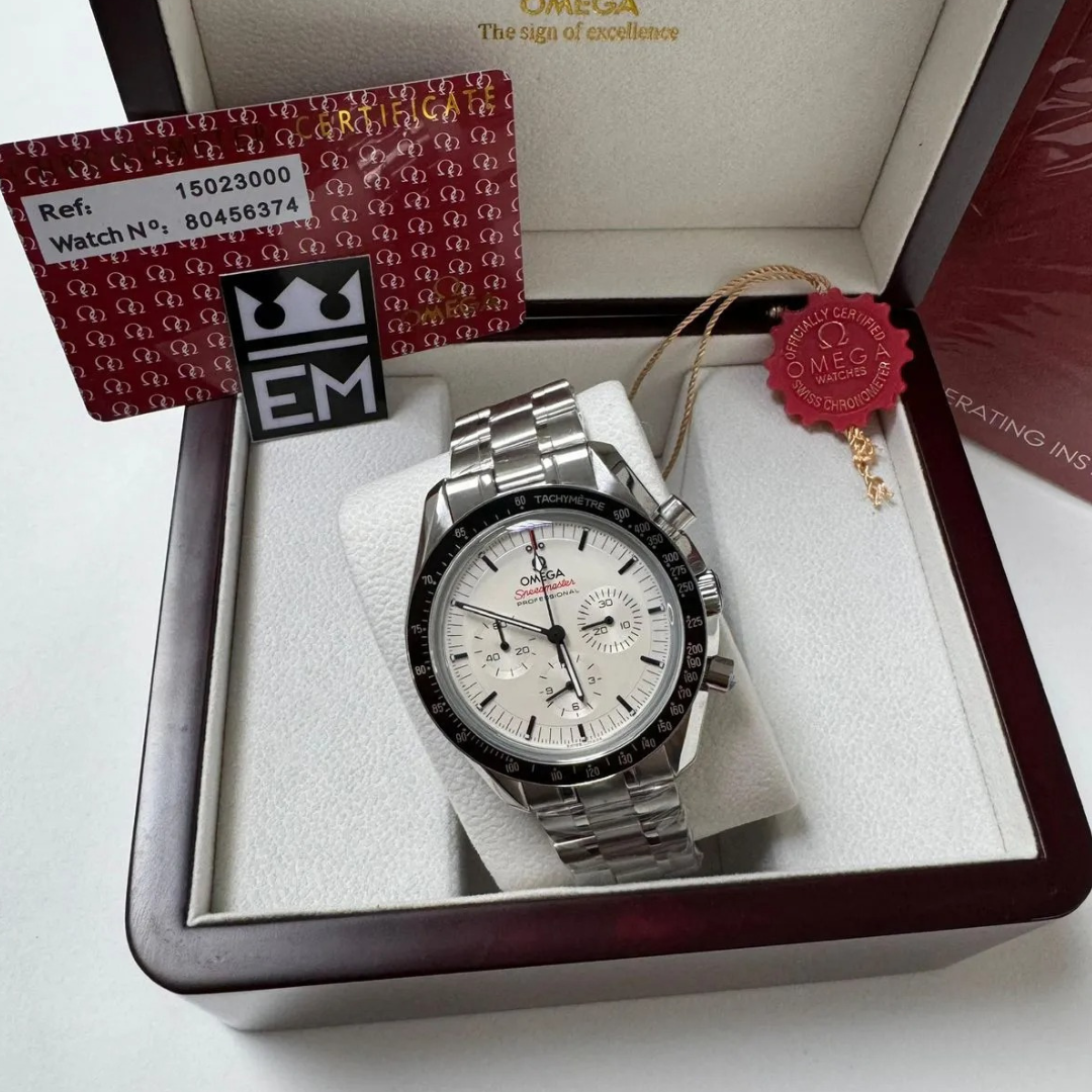 Omega Speedmaster Professional 'White Dial' – Stainless Steel Bracelet | Chronograph