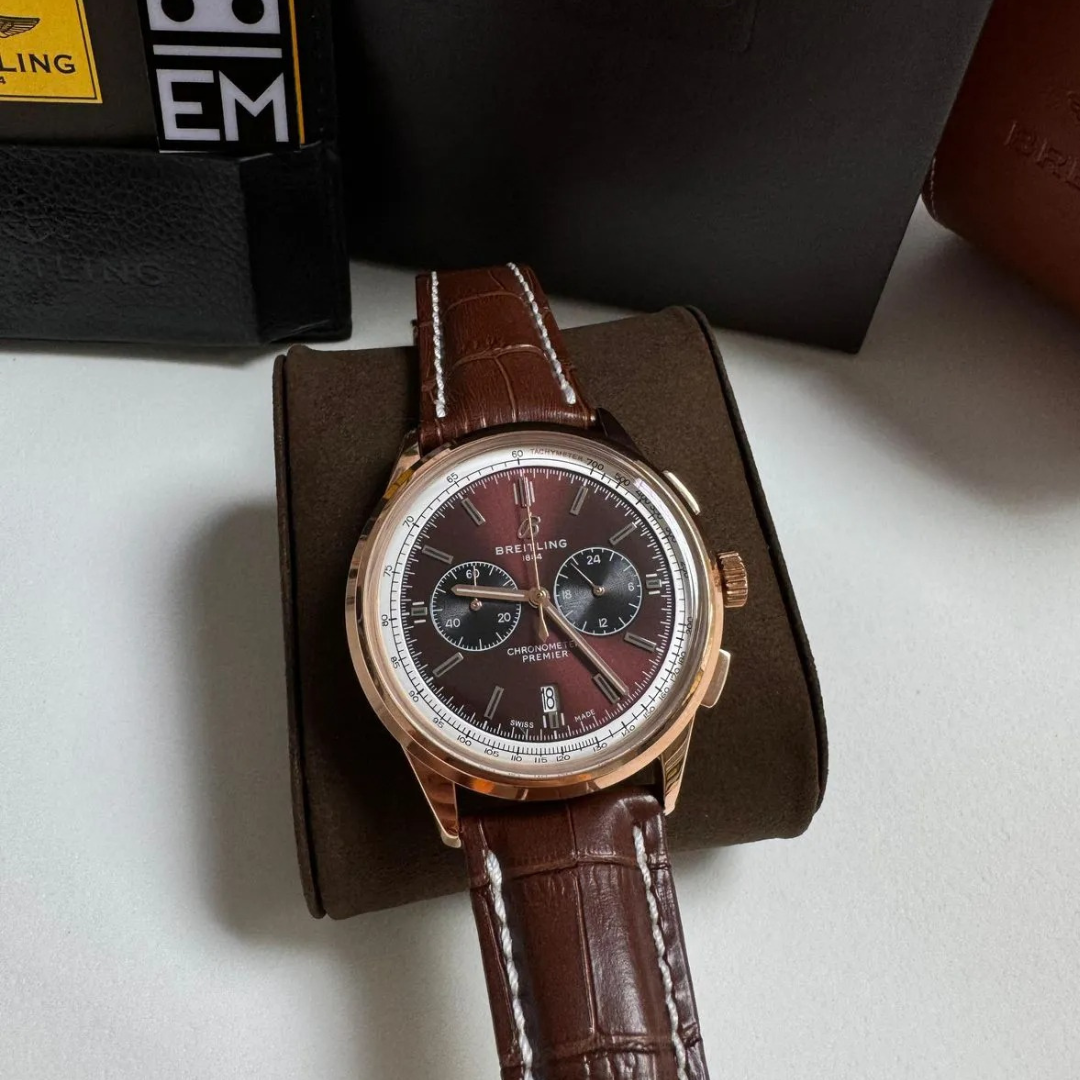 Breitling Premier B01 Chronometer Brown